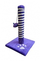 Когтеточка "Эко-столбик" фиолетовая, 25x25x43 см, Scratcher Guus Eco Violet