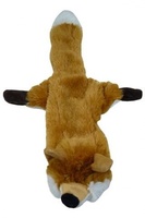 Игрушка для собак "Лиса", плюш, 50 см, Plush fox with squeak