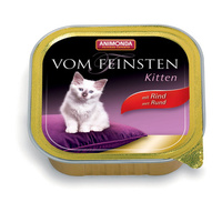 Консервы для котят с говядиной, Vom Feinsten Kitten