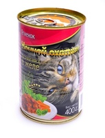 Кусочки в желе для кошек с ягненком