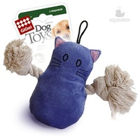 Игрушка для собак "Кот с пищалкой"
