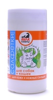 Айда гулять Салфетки влажные для собак и кошек для кожи и кожных складок, 50 шт.