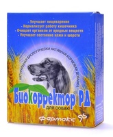 Биокорректор для собак натуральная биологически активная добавка, 90 таб.