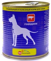 Консервы для собак говядина