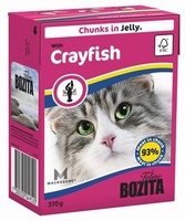 Кусочки в желе для кошек с лангустом, Bozita in Jelly with Crayfish