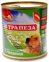 Консервы для собак с говядиной