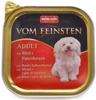 Консервы для собак с говядиной и сердцем индейки, Vom Feinsten Classic