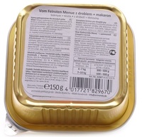 Консервы для собак с мясом домашней птицы и пастой, Vom Feinsten Menue
