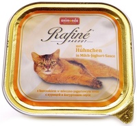 Консервы для кошек "Рагу из мяса курицы в йогуртовом соусе", Rafine Ragout
