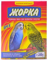 Для волнистых попугаев с орехами (коробка)