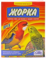 Для мелких и средних попугаев с орехами (коробка)