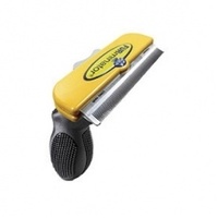 Фурминатор для длинношерстных собак крупных пород, 10 см, DELUXE Long Hair Large Dog deShedding Tool