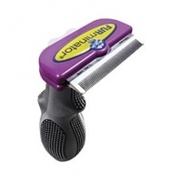 Фурминатор для длинношерстных кошек, 6 см, DELUXE Long Hair Large Cat deShedding Tool