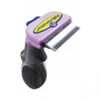 Фурминатор для миниатюрных короткошерстных кошек, 4 см, DELUXE Short Hair Small Cat deShedding Tool