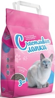 Комкующийся наполнитель "Счастливые лапки", кипрская глина, Clean Paws