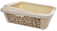 Туалет-лоток геркулес с бортами Safari, сафари 51х39х19,