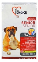 Для пожилых собак с ягненком, Senior Sensitive Skin&Coat