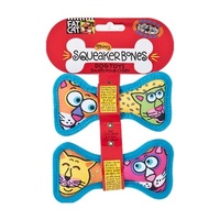 Игрушка «Косточка-пищалка», FATCAT mini squeaker bones 2PK