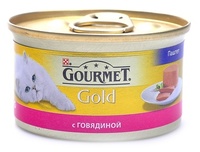 Мусс для кошек из говядины , Gold