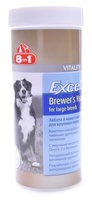 Эксель пивные дрожжи для собак крупных пород, 80 таб., Excel Brewer's Yeast For Large Breed