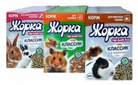 Набор кормов для грызунов, 12 шт.