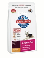 Для взрослых собак блестящая шерсть и здоровая кожа, Adult Sensitive Skin
