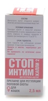 Стоп интим капли для кошек (контрацепция)