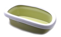 Туалет Sprint-20 с рамкой, зеленый, 39x58x17 см
