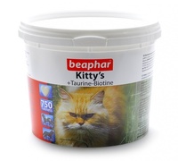 Витамины д/кошек с таурином и биотином, сердечки (Kitty's Taurine + Biotin), 750шт., Kitty's Taurine + Biotin