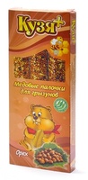Кузя + палочки для грызунов "Орех", 4шт