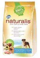 Для щенков с курицей, индейкой, коричневым рисом, папайей и яблоком, Naturalis Puppies Turkey and Chicken