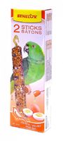 Лакомые палочки с медом и яйцом для больших попугаев, Seedsticks xxl parrots+Honey/Egg x 2 pc