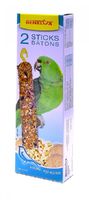 Лакомые палочки с попкорном для больших попугаев, Seedsticks xxl parrot Popcorn/Rrice x 2 pcs
