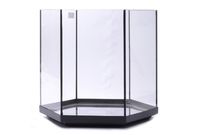 Аквариум шестиугольный, 34х31х3 см, Glass fish tank hexa 1