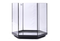 Аквариум шестиугольный, 34х31х3 см, Glass fish tank hexa 1