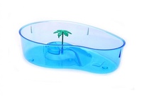 Ванночка для черепахи овальная, 32x24x9 см, Turtle box oval