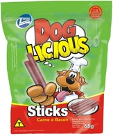 Лакомство для собак "Колбаски с беконом", Dog Licious Sticks Beef and Bacon