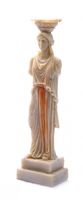 Декор для аквариумов "Кариатида средняя", 5*4*19 см, Athena caryatide middle aqua decor