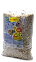 Кукурузный наполнитель для кроликов, рептилий, птиц "Лимон", Clean-pet lemon