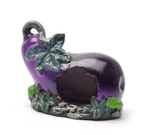 Домик для хомячка "Баклажан" 12*8*11 см, Hamster house  pottery