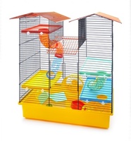 Клетка для хомяков "Шале" 57*33*62 см, Hamstercage chalet funny