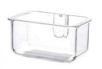 Кормушка для птиц прямоугольная (прозрачная) S, 6*3.5*3.2 см, Grill-feeder small 6x3.5x3.2 cm