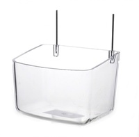 Кормушка для птиц с крючками, 9*7*6.5 см, Plastic bird feeder with hooks 9x7x6.5 cm