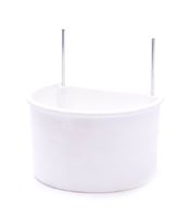 Кормушка для птиц с крючками, 11*8.5*6 см, Plastic bird feeder with hooks 11x8.5x6 cm