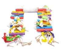 Качелька XXL для длиннохвостых попугаев "Кокос" 37*14*43 см - 2 кг, Coco toy xxl for parrot/parrakeet Super Swing
