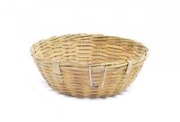 Бамбуковое гнездо для канареек с крючками o11.5 см, Bird nest bamboo canaries/hooks