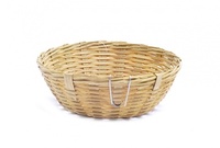 Бамбуковое гнездо для канареек с крючками o11.5 см, Bird nest bamboo canaries/hooks