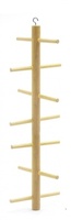 Подвесная мульти жердочка 30*60 см, Hanging bird perch wood 30x60 cm