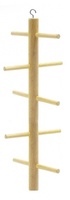 Подвесная мульти жердочка 20*40 см, Hanging bird perch wood 20x40 cm