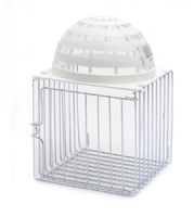 Домик-гнездо 10*11*16 см, Bird nesthouse metal/plastic nest 10x11x16 cm